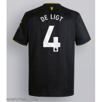 Billige Fotballdrakt Manchester United Matthijs de Ligt #4 Replika Tredjedrakt 2025-26 Kortermet